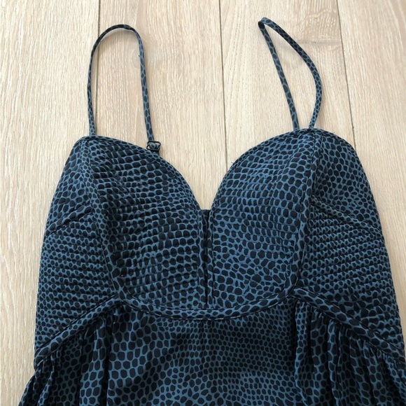 Parker Sweetheart Neckline Silk Fit & Flare Dress Size S - Picture 6 of 12